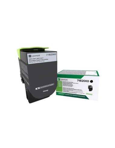 Cartucho de Toner Original Lexmark CS317/CS417/CS517/CX317/CX417/CX517 Preto - 71B20K0/71B0010