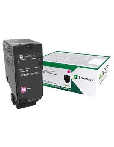Lexmark CS727/CS728/CX727 Magenta Cartucho de Toner Original - 75B20M0