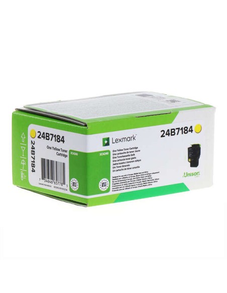 Lexmark XC2240/XC4240 Amarelo Cartucho de Toner Original - 24B7184