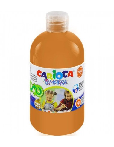 Carioca Garrafa de Têmpera - 500ml - Cores Superlaváveis - Fáceis de Misturar - Aplicável em Materiais Porosos - Alta Opacidade