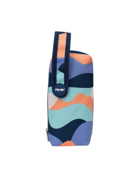 Milan The Fun Pack de 4 Estojos portatudo com Conteúdo de Série - Conteúdo: Borracha, 2 Apontadores, 1 Lápis de Grafite HB, 3 C