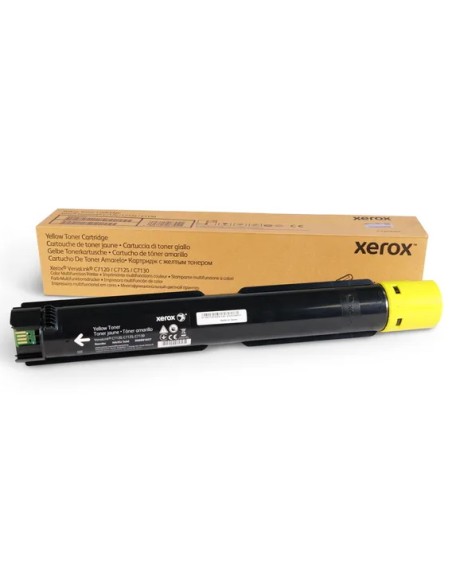 Xerox VersaLink C7120 C7125 C7130 Amarelo Cartucho de Toner Original - 006R01827
