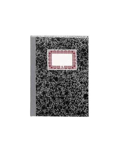 Caderno de Encadernação em Cartonagem - 80 Folhas - Capa em Três Peças com Lombada de Tecido - Interior em Papel Offset de 70 g