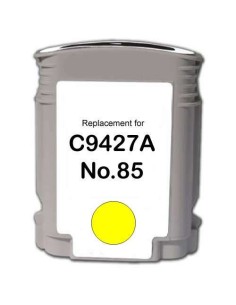 HP 85 Amarelo Cartucho de Tinta Genérico - Substitui C9427A