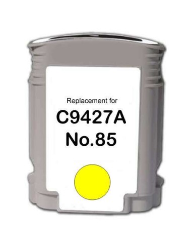 HP 85 Amarelo Cartucho de Tinta Genérico - Substitui C9427A