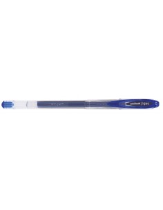 Uni-ball Signo UM-120 Caneta de Tinta Gel - Ponta de Esfera 0.7mm - Tinta Resistente à Água e Luz - Cor Azul