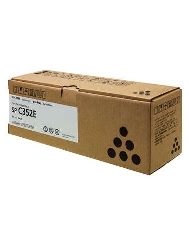Ricoh SP C352E Preto Toner Original - 408215/SP C352E