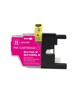 Brother LC1240XL/LC1220XL/LC1280XL Magenta Cartucho de Tinta Genérico - Substitui LC1240M/LC1220M/LC1280XLM