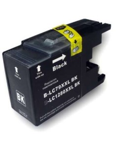 Brother LC1280XL Preto Cartucho de Tinta Genérico - Substitui LC1280XLBK
