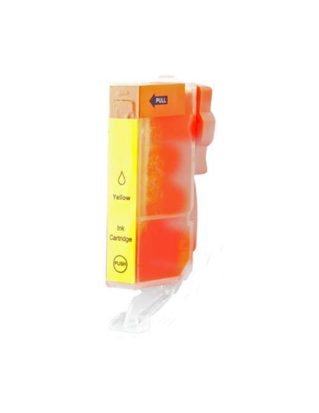 BULK - Canon CLI521 Amarelo Cartucho de Tinta Genérico - Substitui 2936B001