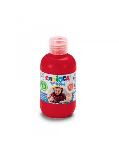 Carioca Garrafa de Tinta 250ml - Cores Superlaváveis - Fáceis de Misturar - Aplicável em Materiais Porosos - Alta Opacidade - C