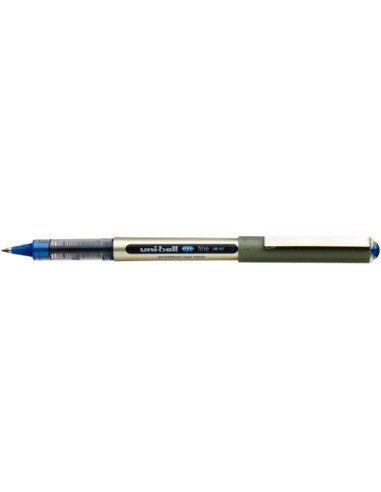 Uni-ball Eye Fine UB-157E Caneta de Tinta Líquida - Ponta de Esfera 0,7mm - Tinta Resistente à Água e Luz - Sistema de Controle