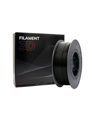 Filamento 3D ASA - Diâmetro 1,75mm - Bobina 1kg - Cor Preta