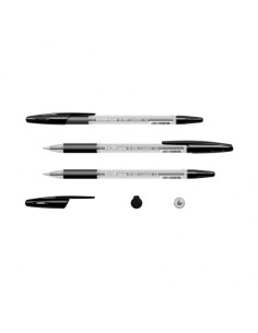 Erichkrause R-301 Stick&Grip Caneta Esferográfica Ponta 1.0mm - Traço 0.5mm - Pega com Grip de Borracha - Tinta de Secagem Rápi 2