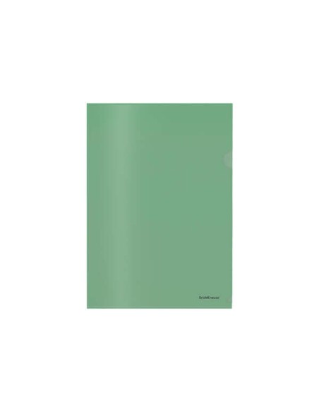 Erichkrause Pastas com Aba Brilhante Clássica - A4 Semitransparente - Cor Verde