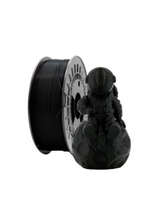 Filamento 3D PETG - Diâmetro 1,75mm - Bobina 1kg - Cor Preto