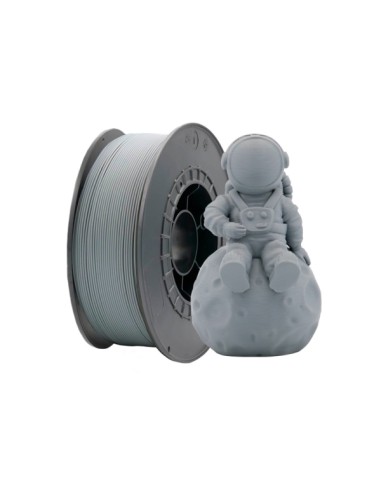Filamento 3D PETG - Diâmetro 1,75mm - Bobina 1kg - Cor Cinza