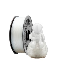 Filamento 3D PETG - Diâmetro 1,75mm - Bobina 1kg - Cor Transparente