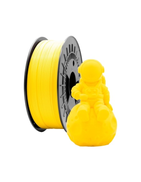 Filamento 3D PETG - Diâmetro 1,75mm - Bobina 1kg - Cor Amarela