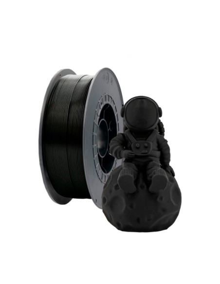 Filamento 3D PLA - Diâmetro 2,85mm - Bobina 1kg - Cor Preto