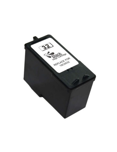 Lexmark 32 Preto Cartucho de Tinta Genérico - Substitui 18CX032E