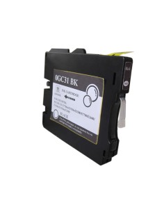 Ricoh GC31K Preto Cartucho de Tinta Pigmentada Genérico - Substitui 405688/405701