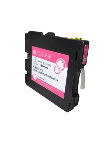 Ricoh GC31M Magenta Cartucho de Tinta Pigmentada Genérico - Substitui 405690/405703
