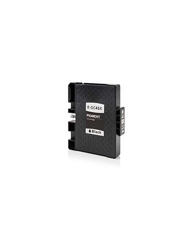 Ricoh GC41 Preto Cartucho de Tinta Pigmentada Genérico - Substitui 405765/405761