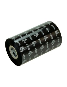 Zebra ZipShip 2300 Pacote de 12 Fitas de Transferência Térmica Original - Fitas de Cera - Núcleo 12,7mm, Largura 84mm, Comprime