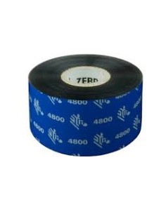 Zebra 4800 Pacote de 12 Fitas de Transferência Térmica Original Preto - Resina - Largura 40mm, Comprimento 450m