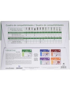 Canson Vegetal Basik Minipack de 12 Folhas A4 - 21x29,7cm - 95g - Cor Transparente 2