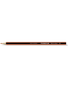Staedtler Noris Colour 185 Lápis Hexagonal de Cor - Resistência à Quebra - Material Wopex - Cor Laranja