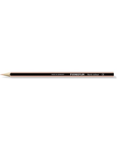 Staedtler Noris Colour 185 Lápis Hexagonal de Cor - Resistência à Quebra - Material Wopex - Cor Bege