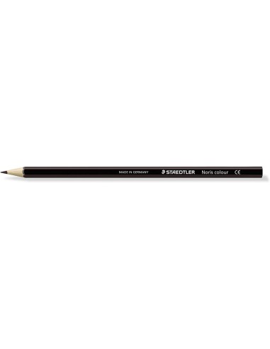 Staedtler Noris Colour 185 Lápis Hexagonal de Cor - Resistência à Quebra - Material Wopex - Cor Marrom