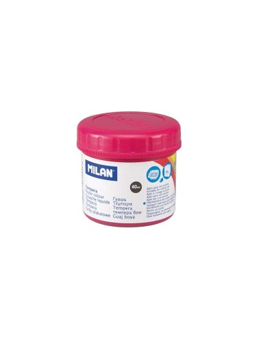 Milan Pote de Têmpera 40ml - Secagem Rápida - Misturável - Cor Magenta