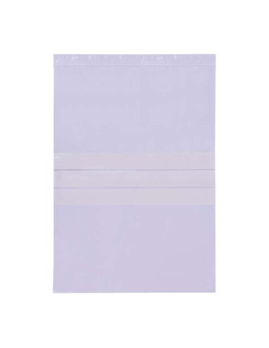 Apli Pack de 100 Sacos com Fecho Zip Transparente 250 x 350mm - Material LDPE - Fecho Seguro e Fácil de Manipular - Uso Aliment