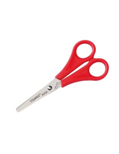 Dahle 54626 Kids Tesoura Infantil 13cm - Pontas Arredondadas - Aço Inoxidável - Cor Vermelha