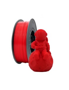 Filamento 3D PLA - Diâmetro 1.75mm - Bobina 1kg - Cor Vermelho 2