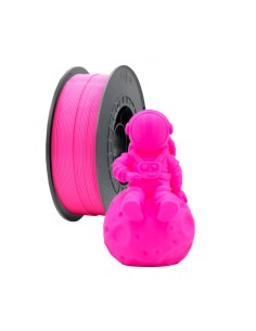 Filamento 3D PLA - Diâmetro 1,75mm - Bobina 1kg - Cor Rosa Fluorescente 2