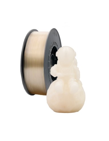 Filamento 3D PLA - Diâmetro 1,75mm - Bobina 1kg - Cor Transparente