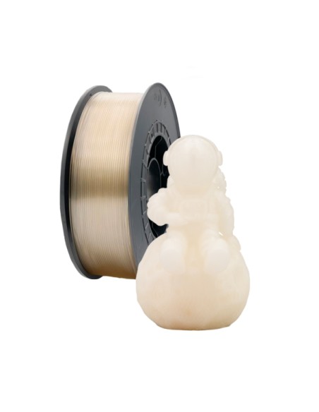 Filamento 3D PLA - Diâmetro 1,75mm - Bobina 1kg - Cor Transparente