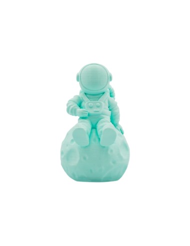 Filamento 3D PLA - Diâmetro 1,75mm - Bobina 1kg - Cor Turquesa Claro
