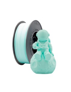 Filamento 3D PLA - Diâmetro 1,75mm - Bobina 1kg - Cor Turquesa Claro 2