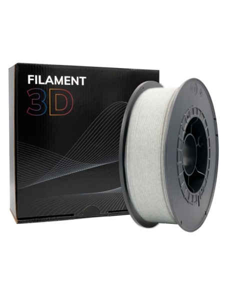 Filamento 3D PLA - Diâmetro 1,75mm - Bobina 1kg - Cor Mármore