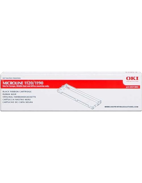 Fita Matricial Original OKI ML1120/ML1190 Preta - 43571802
