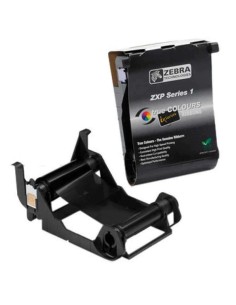Zebra ZXP Series 1 Fita Original True Colors Preto - 800011-101