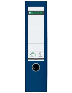 Leitz 180º Arquivador de Alavanca Tamanho A4 - Lombada Larga 80mm - Olhal, Rado e Porta-etiquetas na Lombada - Cartão Revestido 2