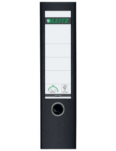 Leitz 180º Arquivador de Alavanca Tamanho A4 - Lombada Larga 80mm - Com Orifício de Dedo, Rado e Porta-etiquetas na Lombada - C 2