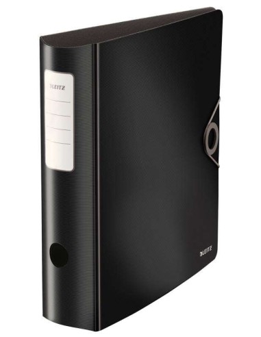 Leitz Active Solid Arquivador de Alavanca para formato A4 - Lombada Larga Arredondada de 75mm - Mecanismo de 180° - Fecho com E