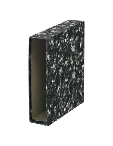 Dohe Archinovo Capa para Arquivador de Alavanca Formato Folio - Medidas 288x357x82mm - Cor Preto Jaspeado